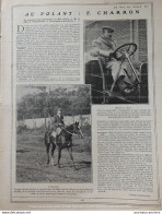 1907 VOITURE 30 H.P De C.G.V ( CHARRON - GIRARDOT - VOIGT ) - Voiture De " LA VIE AU GRAND AIR " Dans PARIS = ROUBAIX - Libri