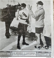 1907 SAINT MORITZ - LE KRONPRINZ D'ALLEMAGNE - DERBY DES BOBSLEIGH - LA VIE AU GRAND AIR - Invierno