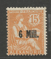 ALEXANDRIE N° 40 NEUF* TRACE DE CHARNIERE  / Hinge / MH - Ongebruikt