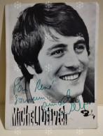 France Autographe MICHEL DELPECH - Cantantes Y Musicos