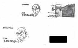 SPAIN. FDC. WRITER JOSE SARAMAGO. NOBEL PRIZE. TIAS. 2023 - FDC