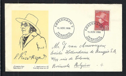 DANEMARK Ca.1955: FDC De Copenhague Pour Bruxelles (Belgique) - FDC