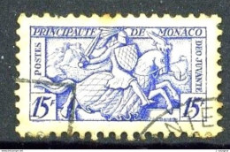 MONACO - 418 - 15F Sceau Princier - Oblitéré - Beau - Used Stamps