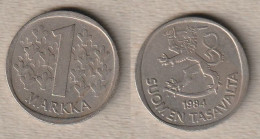 02185) Finnland, 1 Markka 1984 - Finlande