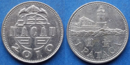 MACAU - 1 Pataca 2010 "Guia Fortress And Chapel" KM# 57 Special Administrative Region (S.A.R.) (1993) - Edelweiss Coins - Macao