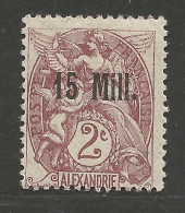 ALEXANDRIE N° 44 NEUF* TRACE DE  CHARNIERE  / Hinge / MH - Ungebraucht