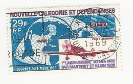 Nouvelle Calédonie - 1969 Liaison Nouméa-Paris - N° PA102 Oblitéré - Used Stamps