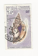 Nouvelle Calédonie - 1970-71 Coquillages - N° PA115 Oblitéré - Usati