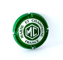 Capsules Ou Plaques De Muselet CHAMPAGNE Marne Et Champagne VERTE - Sammlungen