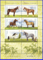 Argentine 2000. ~ YT 2197 à 2202** - Chevaux - Neufs