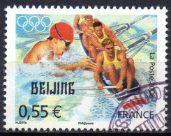 FRANCE 2008 - 1v - Used - Aviron - Rudern - Rowing - Canottaggio - Roeien - Remo Natation Schwimmen - Swimming Natación - Zomer 2008: Peking