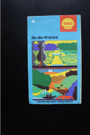 Cartoguide Shell Berre-France N° 4 Île De France 1970 - Kaarten & Atlas