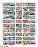 United States Of America 2002 Greetings 50v Sheet (50x34c), Mint NH, Nature - Sport - Transport - Various - Animals (o.. - Nuevos