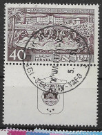 Israel VFU 25 Euros 1951 - Used Stamps (with Tabs)