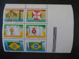 Brasilien Mi 1671-1675 Kb ** , Sc 1577-1581a MNH - Neufs