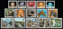 1980 Zimbabwe Ordinary Minerals Animals Falls Set MNH** B553 - Zimbabwe (1980-...)