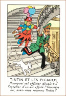 Tintin Et Les Picaros. Chromo Tintin. Hergé. Chromo Casterman Publicitaire. 1976. - Albums & Catalogues