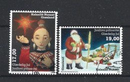 Greenland 2021 Christmas S.A. Y.T. 868/869 (0) - Used Stamps