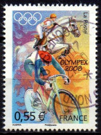 FRANCE 2008 - 1v - Used - Horse Riding - Equitation - Cycling - Cyclisme - Ciclismo - Radfahren - Sports - Pferde-Reiten - Sommer 2008: Peking