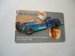 MALAYSIA  PHONECARDS CAR CARS  FORMULA - Auto's