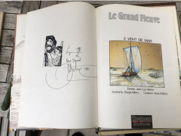 Le Grand Fleuve 2  Vent De Mar EO DEDICACE BE Dupuis 10/1990 Aillery Hiettre (BI3) - Dediche