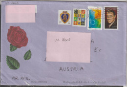 2014 - USA - Brief/Bedarfsbeleg, Gelaufen V. Umatilla/Florida N. Linz/Austria - S. Scan  (us 9003) - Lettres & Documents