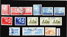 IMGW/84 SCHWEDEN 1956  Michl  413/20  Gestempelt / Entwertet  ZÄHNUNG Und STEMPEL SIEHE ABBILDUNG - Gebraucht