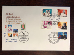 CANADA FDC COVER 2020 YEAR DOCTORS - ONCOLOGY, PEDIATRICS, BLOOD DISEASES, ETC. HEALTH MEDICINE STAMPS - Brieven En Documenten