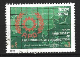 NEPAL. N°445 Oblitéré De 1986. Productivité. - Nepal