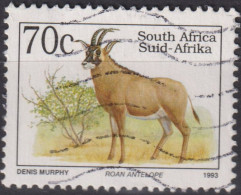 1997 Südafrika ° Mi:ZA 900IIA, Sn:ZA 867I, Yt:ZA 817A, Roan Antelope (Hippotragus Equinus) - English - Usati