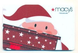 Macy's, U.S.A., Carte Cadeau Pour Collection, Sans Valeur # Macys-35 - Cartes De Fidélité Et Cadeau