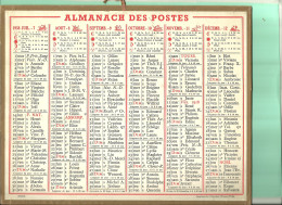 Almanach De La Poste 1958 - Groot Formaat: 1941-60