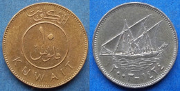 KUWAIT - 10 Fils AH1424 2003AD KM# 11 Sovereign Emirate (1961) - Edelweiss Coins - Kuwait