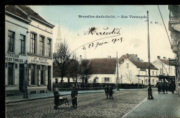 Rue Veewerfde - Colorisé -  Obl. 28/06/1903 - Anderlecht