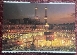 SAUDI ARABI ,MECCA ,THE HOLY  KA'ABA ,POSTCARD - Arabia Saudita