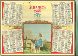 Almanach De La Poste 1968 - Formato Grande : 1961-70