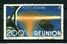 REUNION - PA 44 - 200F Bleu Et Orange - Oblitéré  - Très Beau - Posta Aerea
