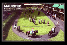 Mauritius 2012 1v Minisheet (Souvenir Sheet) MNH - Bicentenary Of Mauritius Turf Club - Maurice (1968-...)