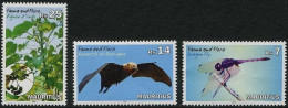 Mauritius 2014 3v MNH Stamp Set - Flora And Fauna - Maurice (1968-...)