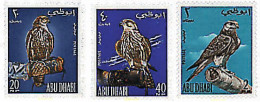 32137 MNH ABU-DHABI 1965 HALCONES DE CAZA - Abu Dhabi