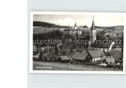 72412573 Neuhausen Erzgebirge Ortsansicht Mit Kirche Und Schloss Neuhausen - Neuhausen (Erzgeb.)