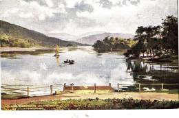 BU52. Vintage Postcard. Lake Windermere Looking North. L& N W Railway. - Other & Unclassified