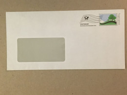 Deutschland Germany Unused Letter Cover Stamp Postal Stationery Entier Postal Ganzsachen Forest Wald Foret Trees - Brieven En Documenten