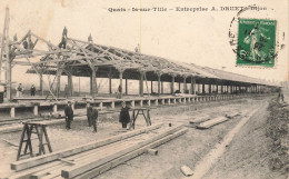 Is Sur Tille * Quais , Entreprise A. DRUET Dijon * Scierie Métier Bois Charpente Charpentier - Is Sur Tille