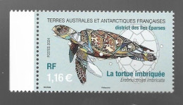 TAAF 2024 -Yv N° 1077 ** -  La Tortue Imbriquée - Ungebraucht