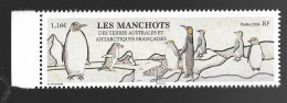 TAAF 2024 - Yv N° 1073 ** - Les Manchots Dans Les TAAF - Nuovi