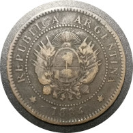 Monnaie Argentine - 1884 - 1 Centavo - Argentinië