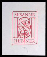 EX LIBRIS  GERHARD TAG Per SUSANNE HUBNER 1992 L27b-F01 - Exlibris