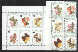 Bulgarien 1990**, Schmetterlinge, Kaktus / Bulgaria 1990, MNH, Butterflies, Cactus - Cactussen