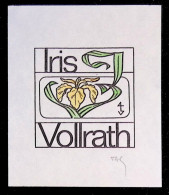 EX LIBRIS  GERHARD TAG Per IRIS VOLLRATH L27b-F01 - Exlibris